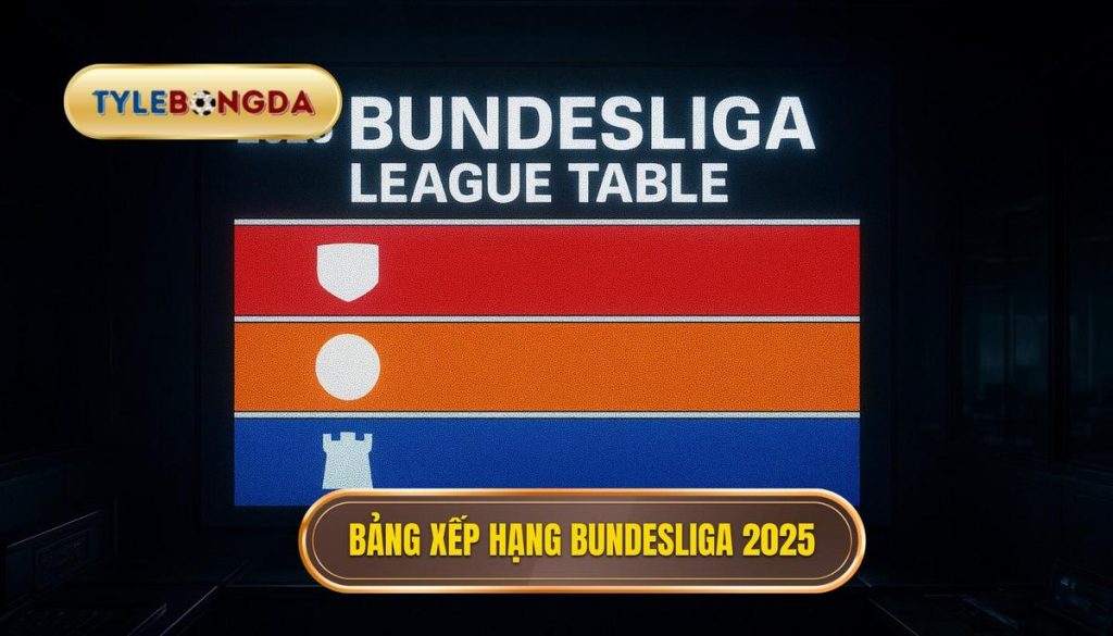 Bảng xếp hạng Bundesliga 2025