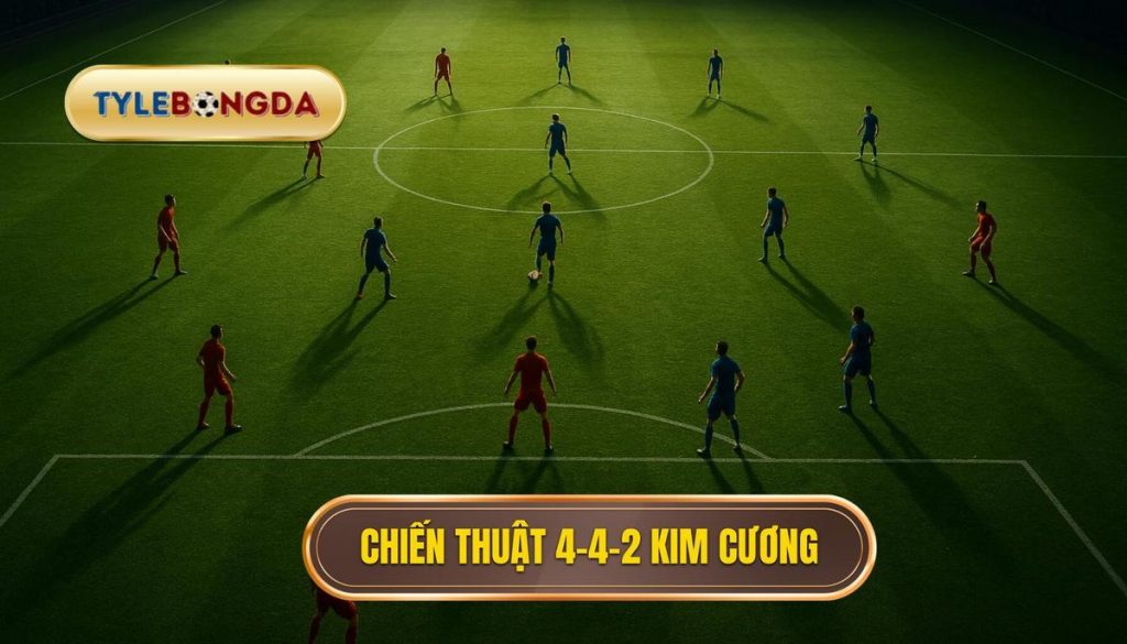 Chiến thuật 4-4-2 kim cương