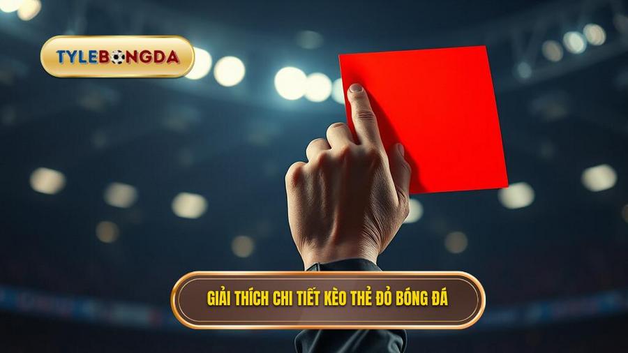1. Giải thích chi tiết kèo thẻ đỏ bóng đá