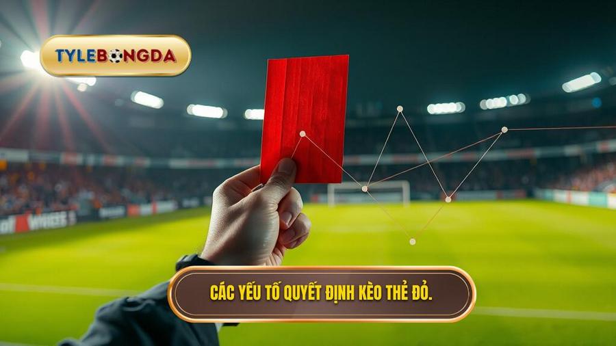 2. Các yếu tố quyết định kèo thẻ đỏ.