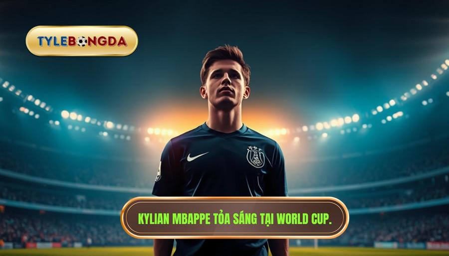 1. Kylian Mbappe tỏa sáng tại World Cup.
