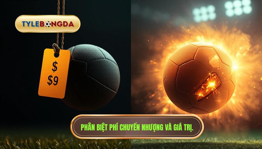 1. Phân biệt phí chuyển nhượng và giá trị.