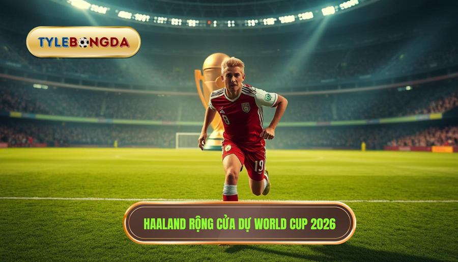 2. Haaland rộng cửa dự World Cup 2026